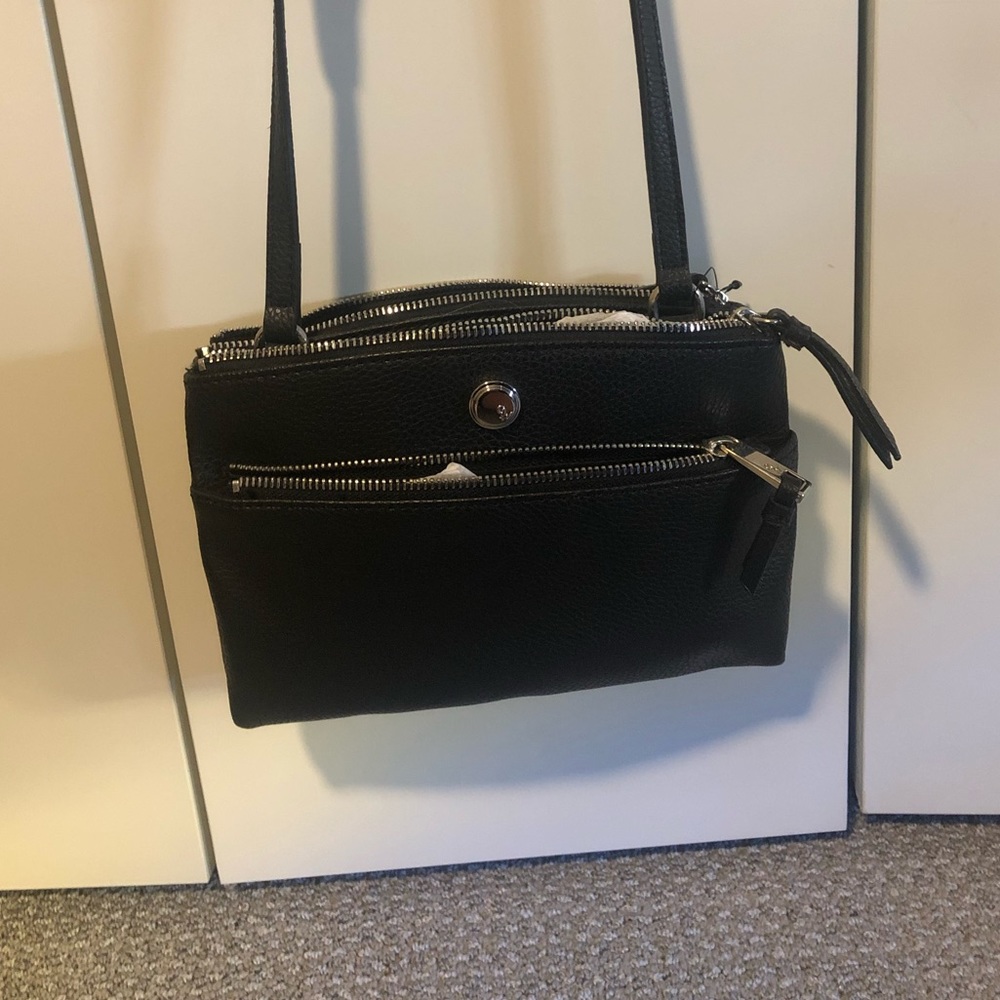 Black crossbody purse- Nine West